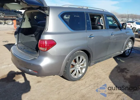 2011 Infiniti Qx56 z USA, uszkodzony, nr VIN JN8AZ2NE9B9000866